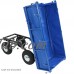 Sunnydaze Garden Utility Cart Liner ONLY, Heavy-Duty, 35 Inch Long, Blue   567147002